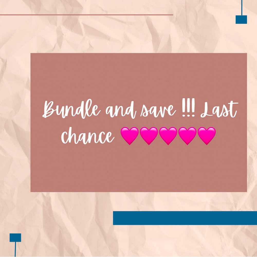 LAST CHANCE for 3 for 30% off!!!!